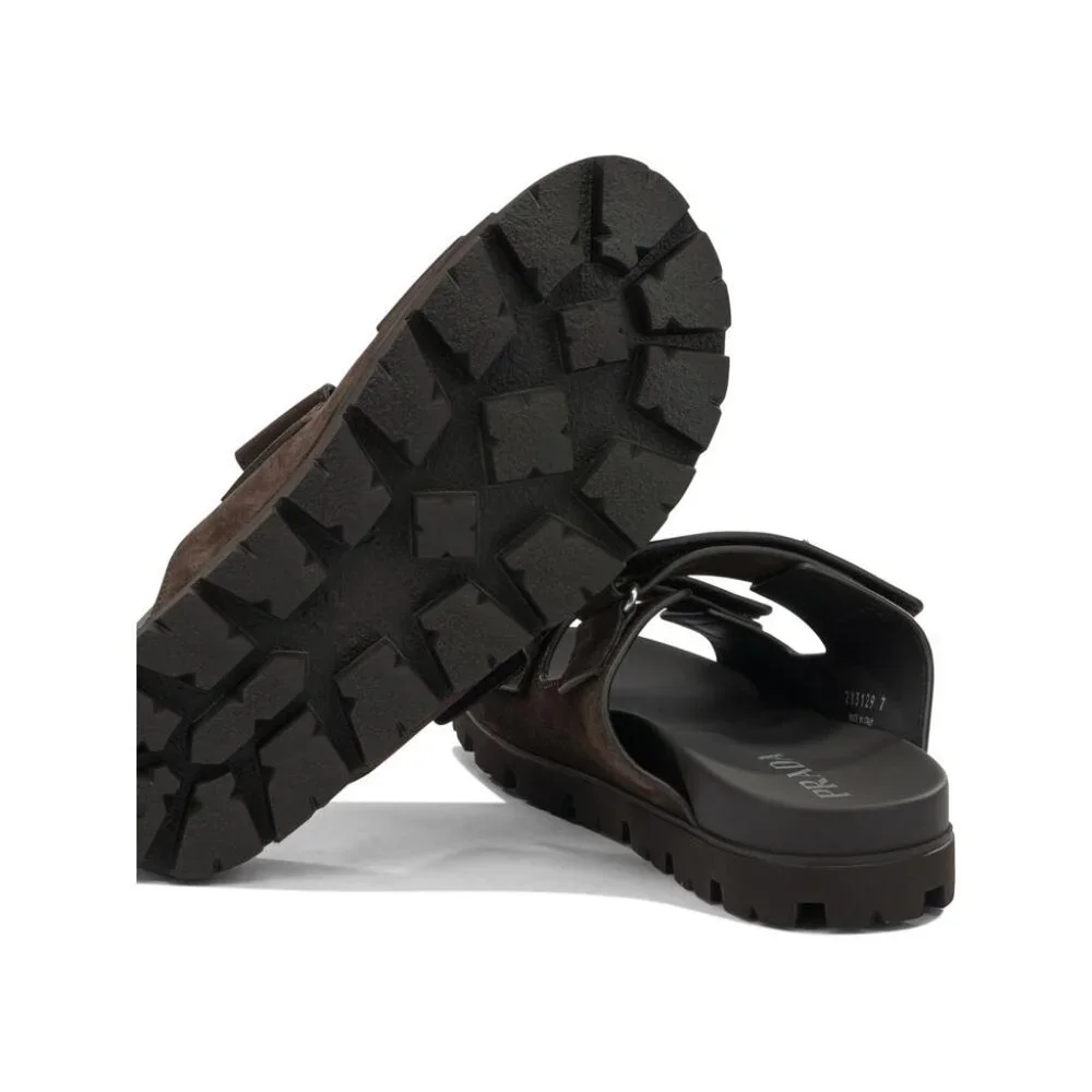 Prada Suede Double-Strap Slide UK 8 Men - Picture 5 of 5